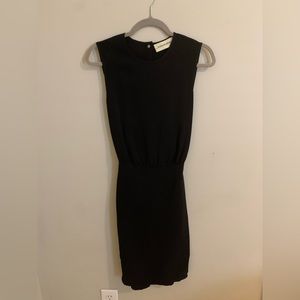 BY MALENE BIRGER Silk Lacis Dress in black